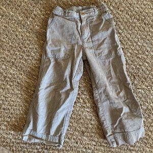 TEA for little citizens of the world striped bell bottom pants